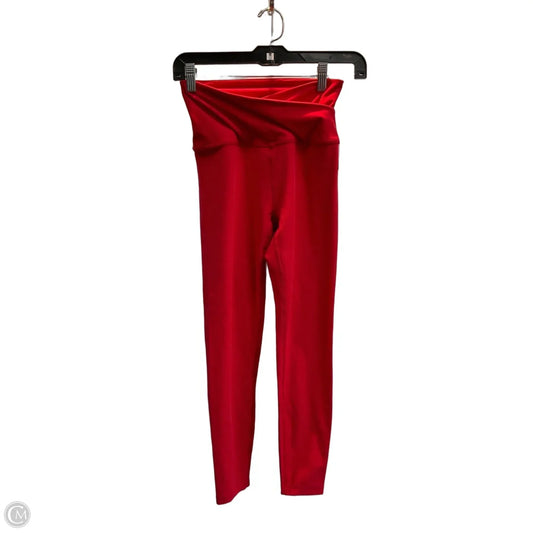Athletic Leggings By Beyond Yoga In Red, Size: Sp