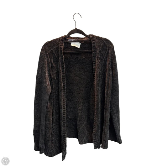 Cardigan By Karen Scott In Black, Size: Xl