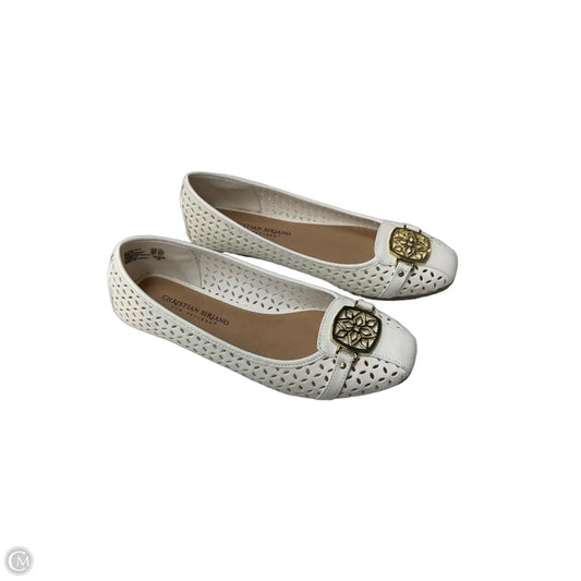 Shoes Flats By Christian Siriano In Cream, Size: 7.5