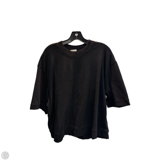 Athletic Top Short Sleeve By Pact In Black, Size: Xxl