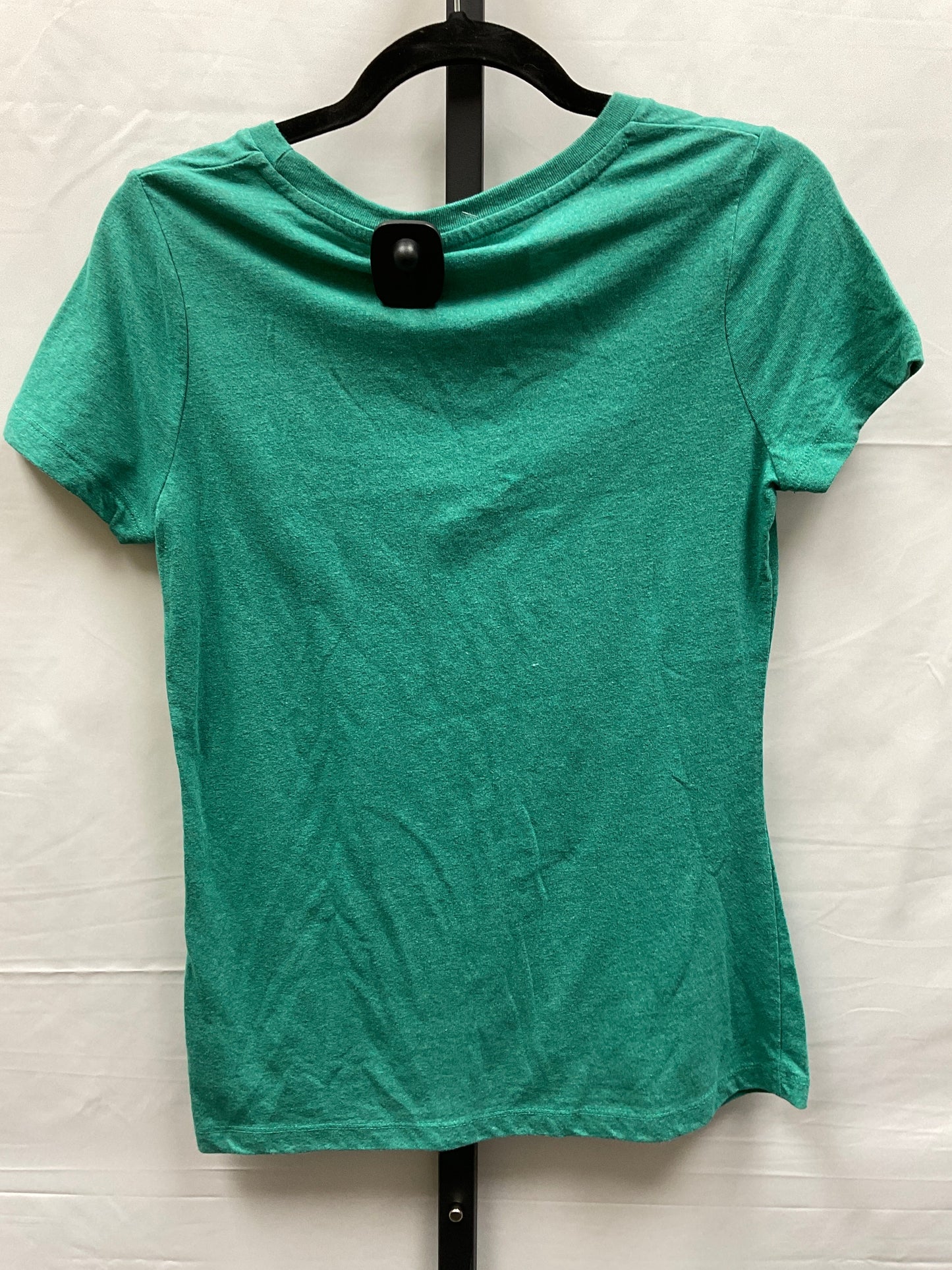 Green Top Short Sleeve Basic Mossimo, Size M