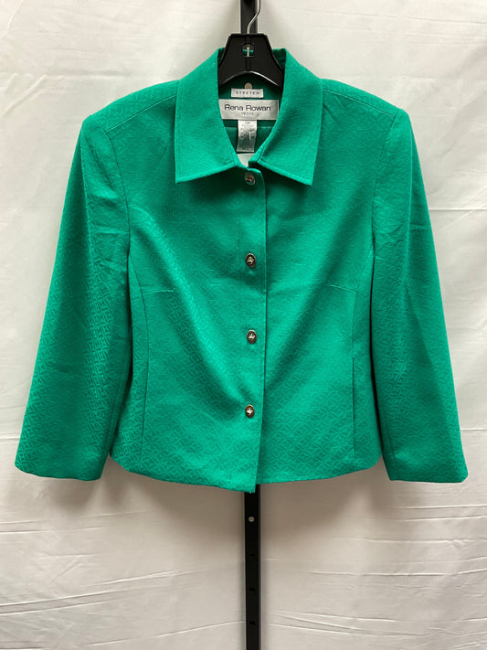 Aqua Blazer Rena Rowan, Size 12petite