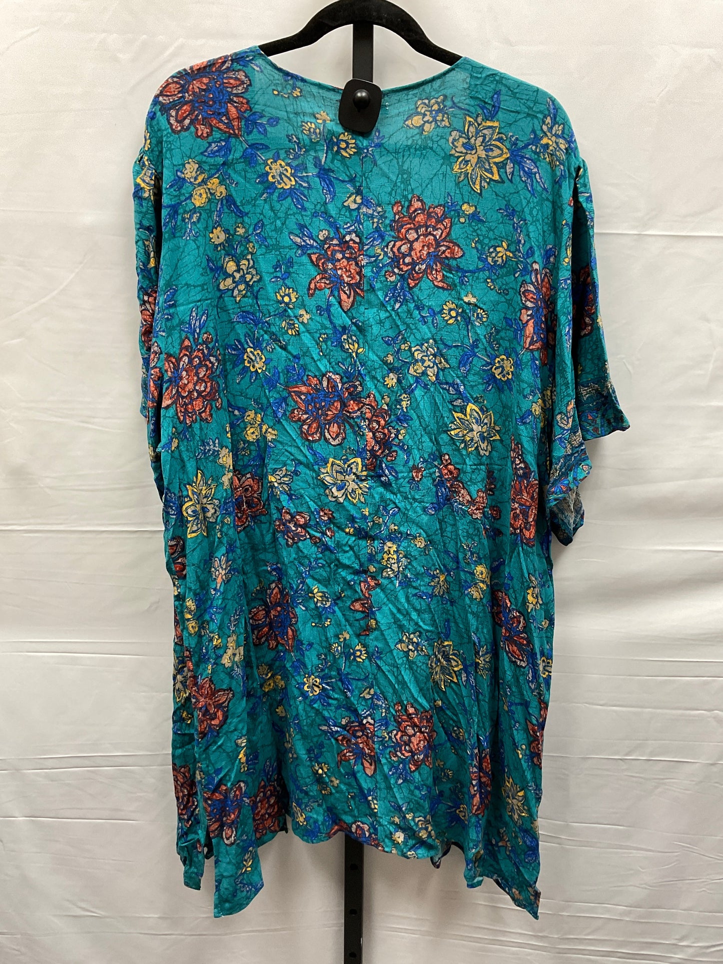 Teal Kimono Maurices, Size Xl