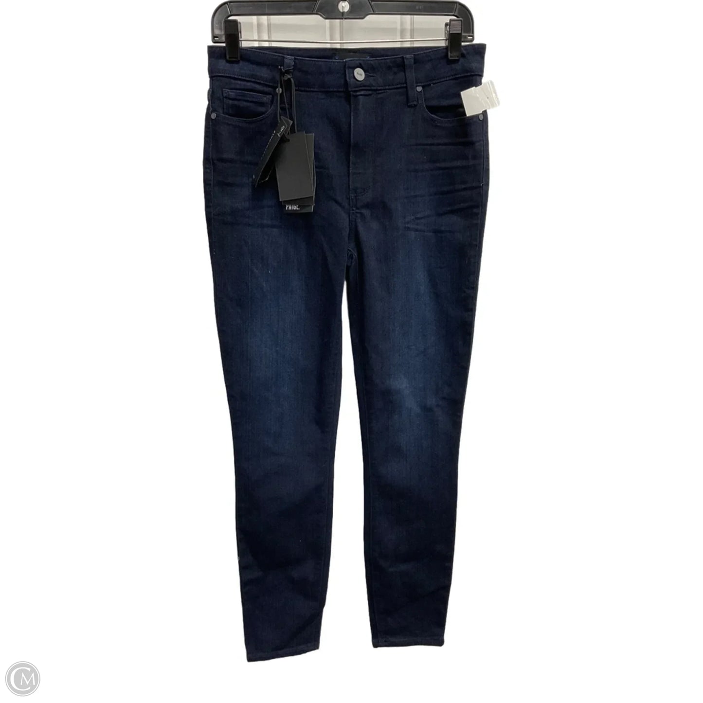 Jeans Skinny By Paige In Blue Denim, Size: 6