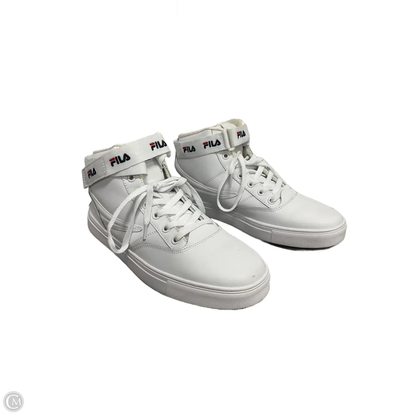 Shoes Athletic By Fila In White, Size: 10