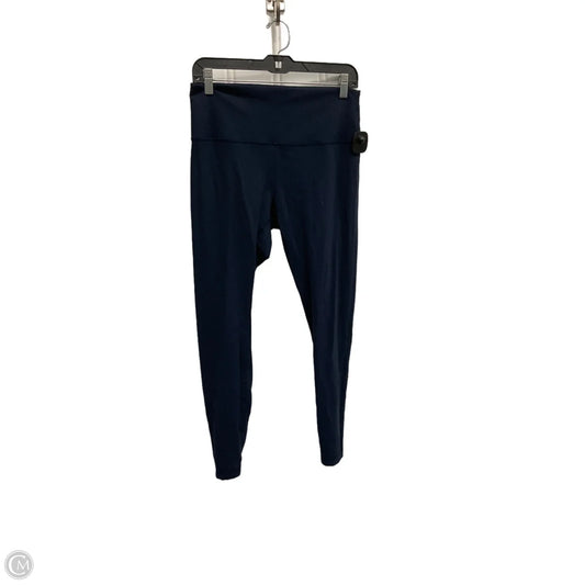 Athletic Leggings By Lululemon In Navy, Size: 12