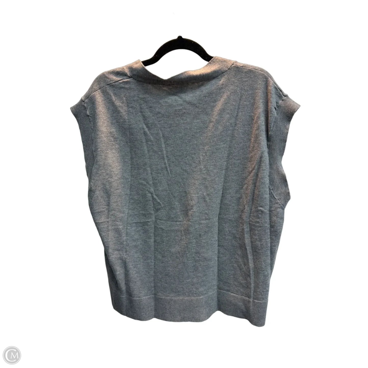 Vest Sweater By Terra & Sky In Grey, Size: 0x