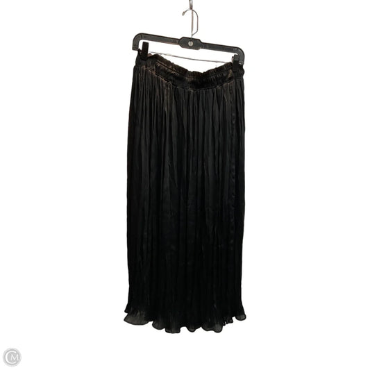 Skirt Maxi By Topshop In Black, Size: 10