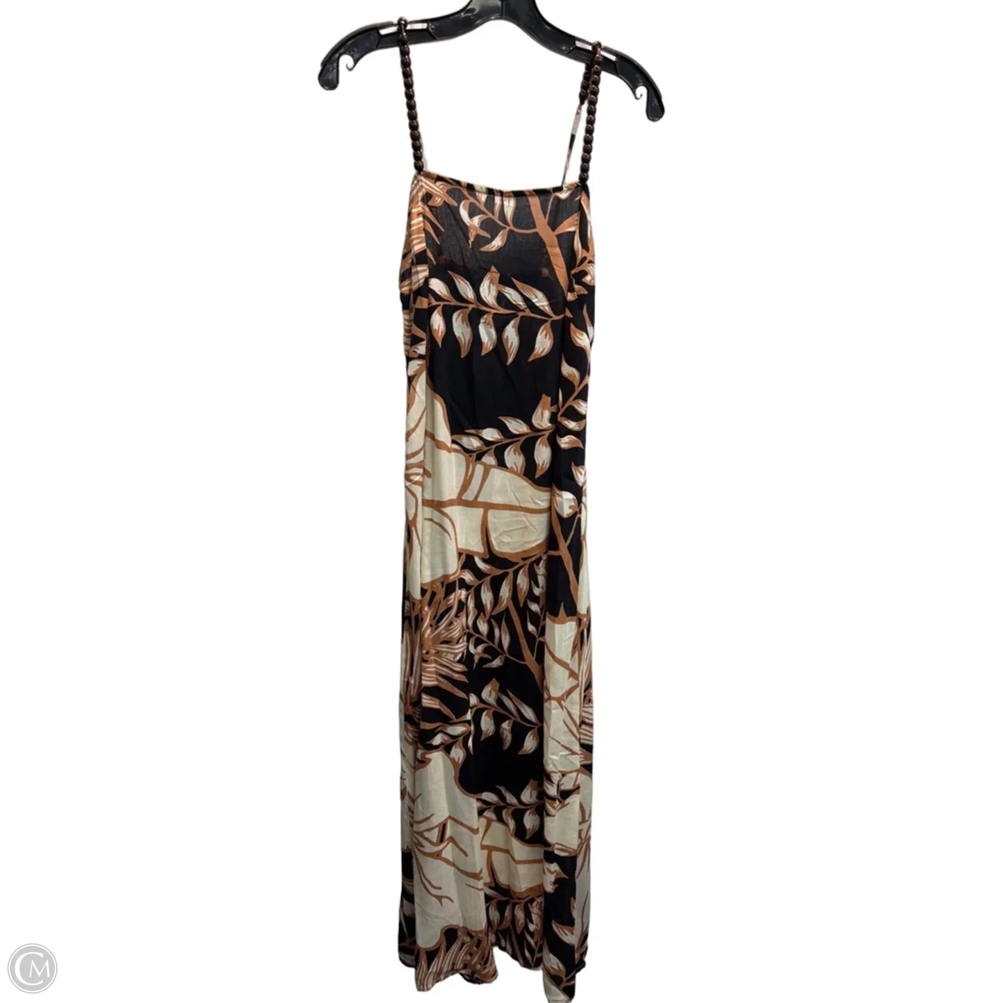 Dress Casual Maxi By Clothes Mentor In Black & Brown, Size: S