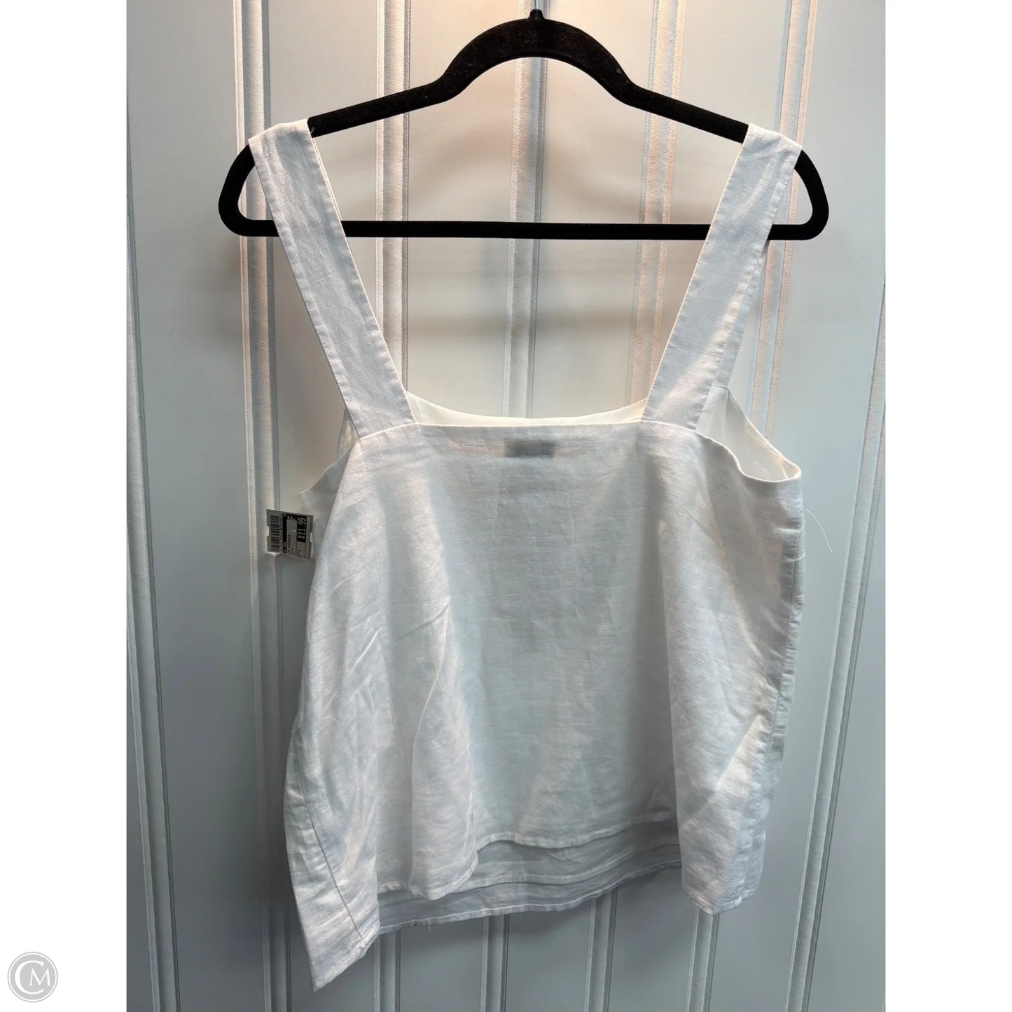 Top Sleeveless By J. Crew In White, Size: S