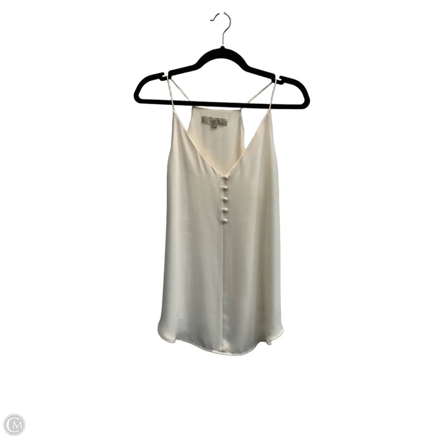 Tank Top By Loft In Cream, Size: S