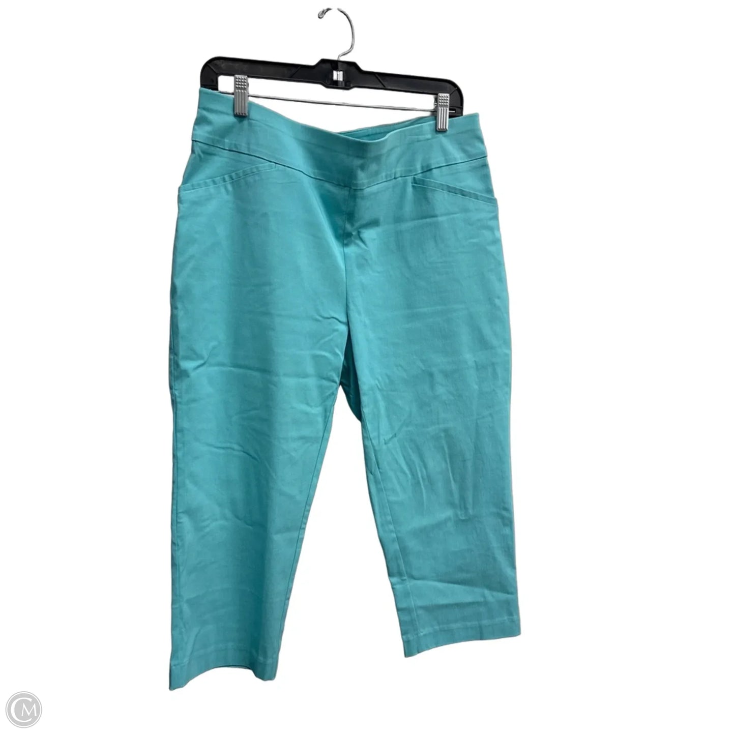 Capris By Chicos In Blue, Size: 12