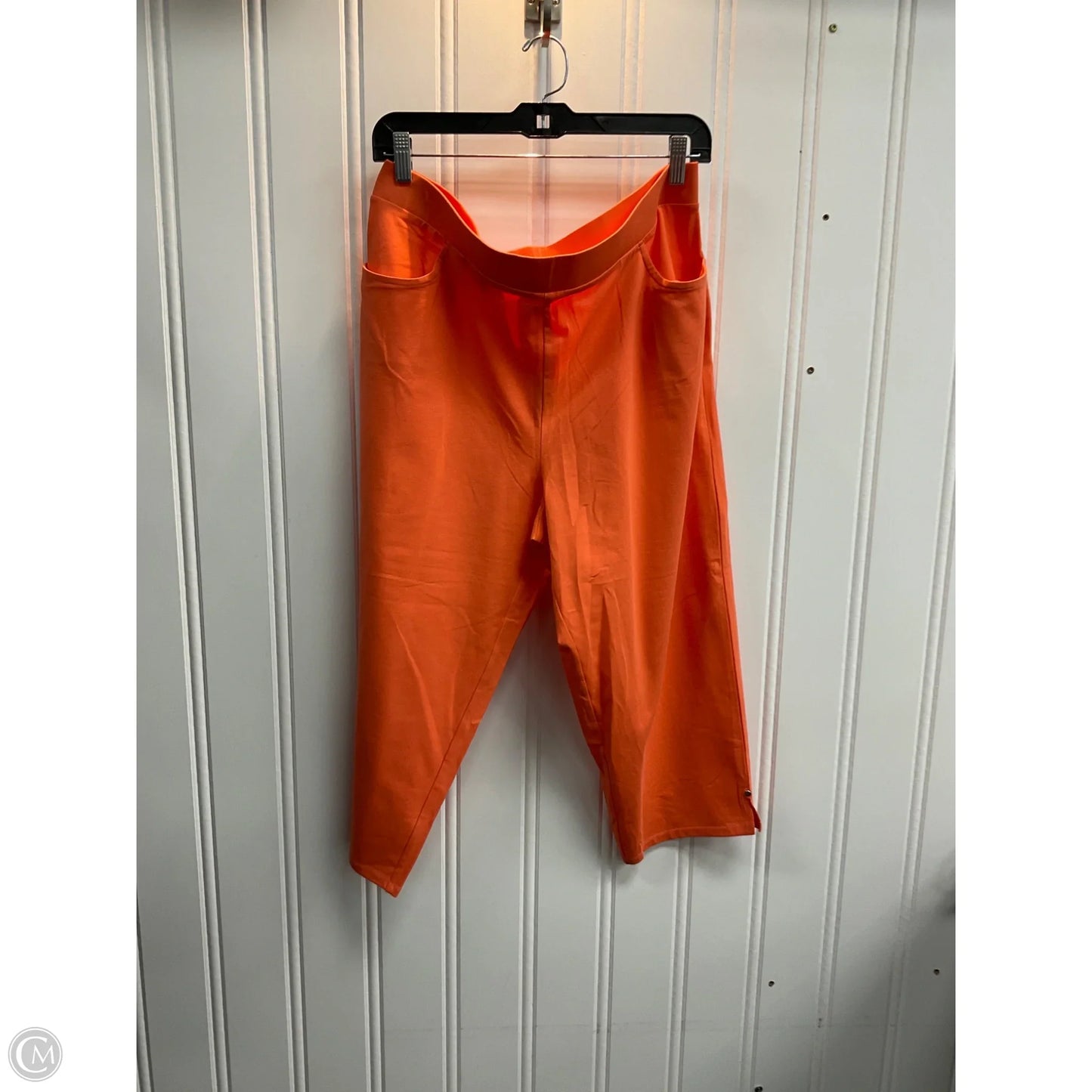 Capris By Chicos In Orange, Size: 12