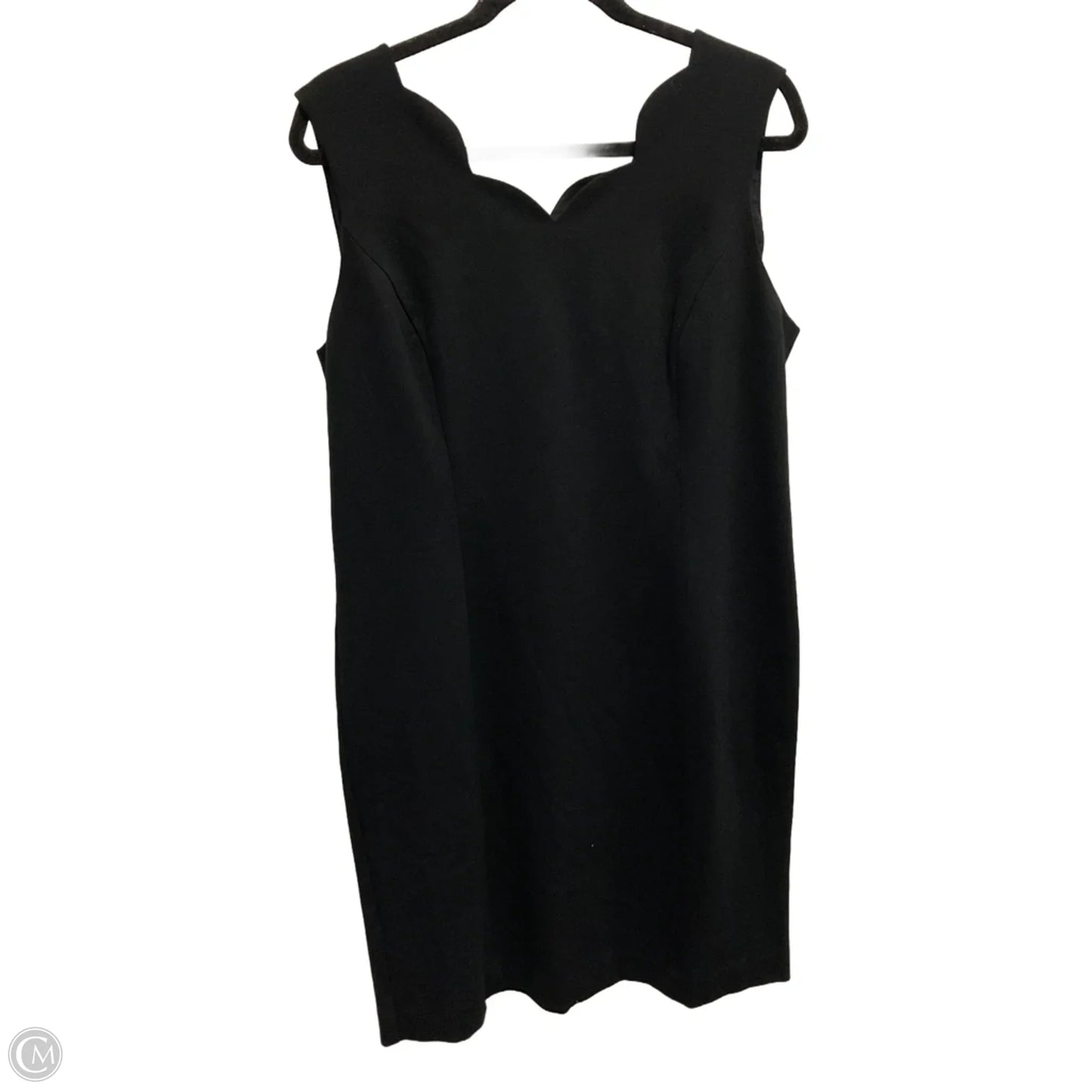 Dress Casual Midi By Talbots In Black, Size: 16