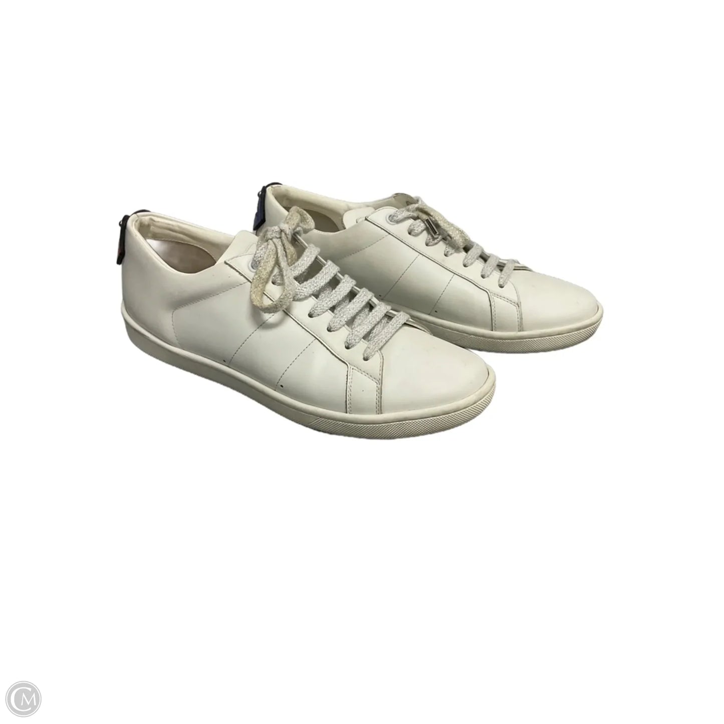Court Classic Sneakers By Yves Saint Laurent In White, Size: 8.5