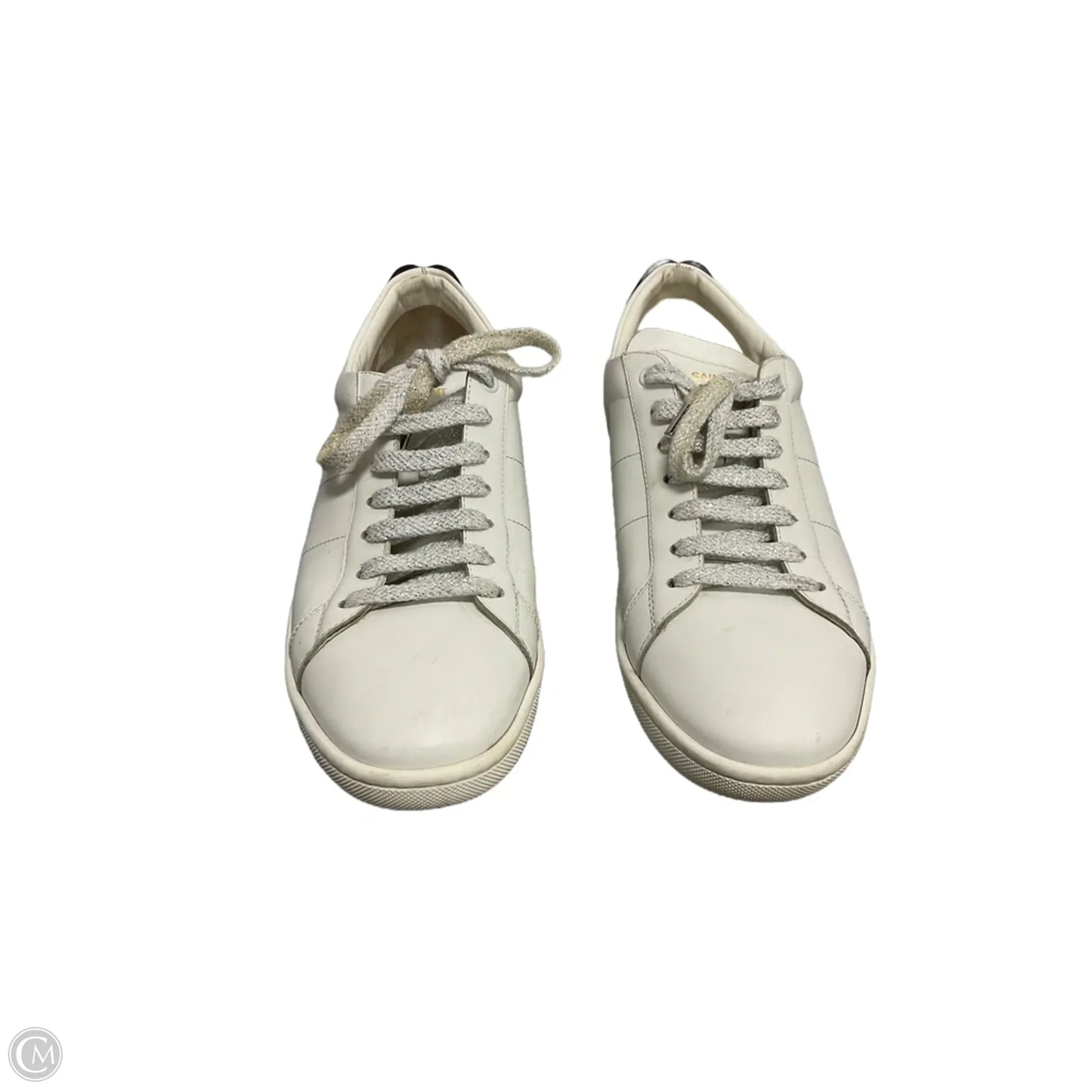 Court Classic Sneakers By Yves Saint Laurent In White, Size: 8.5