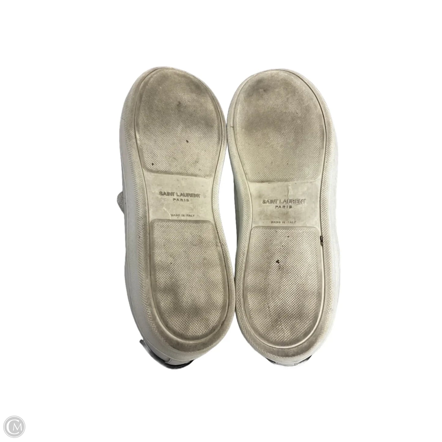 Court Classic Sneakers By Yves Saint Laurent In White, Size: 8.5