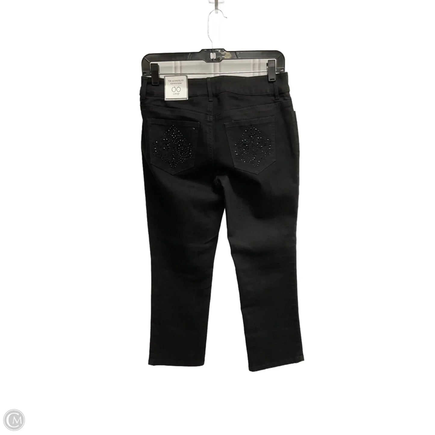 Jeans Cropped By Chicos In Black, Size: Xs
