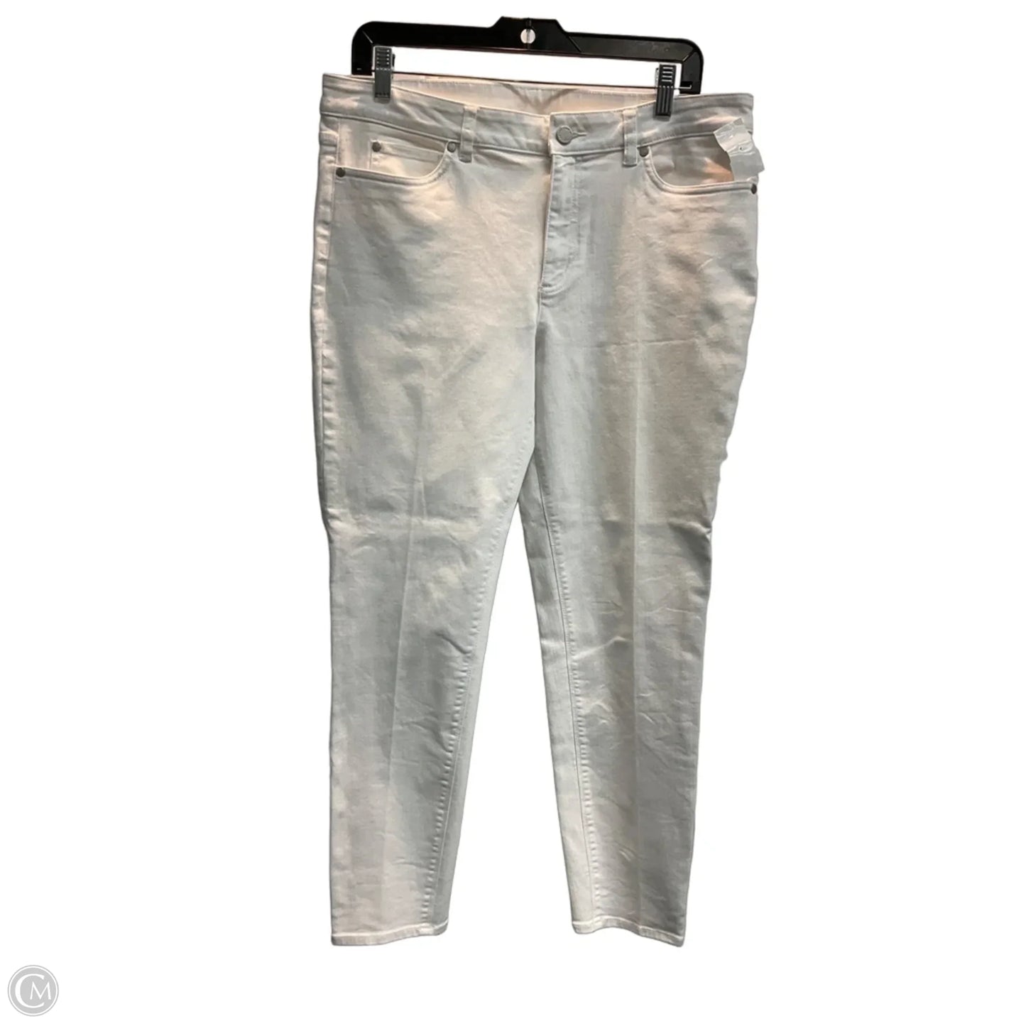 Jeans Straight By Two By Vince Camuto In White, Size: 14