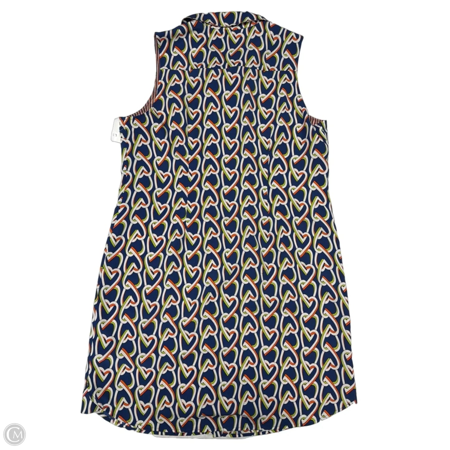 Dress Casual Midi By Cabi In Geometric Pattern, Size: L