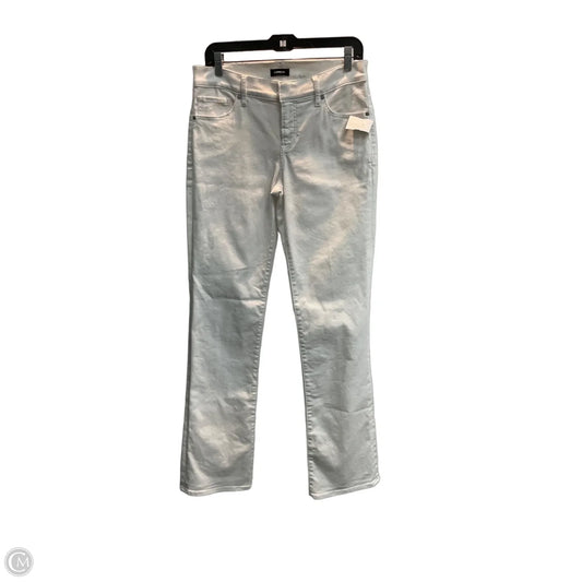 Jeans Straight By Express In White, Size: 6