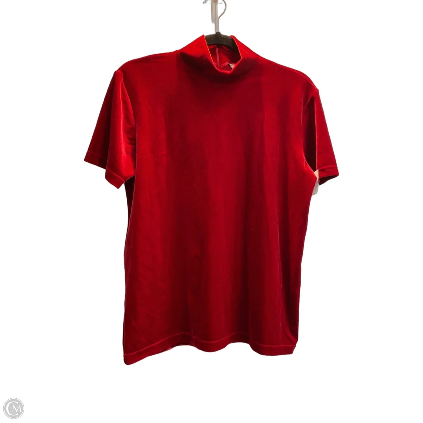 Top Short Sleeve By Gap In Red, Size: L