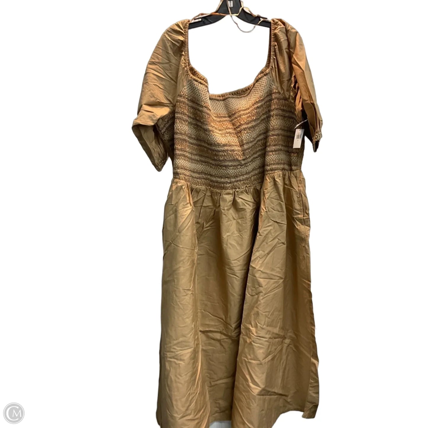 Dress Casual Maxi By Old Navy In Brown, Size: 4x