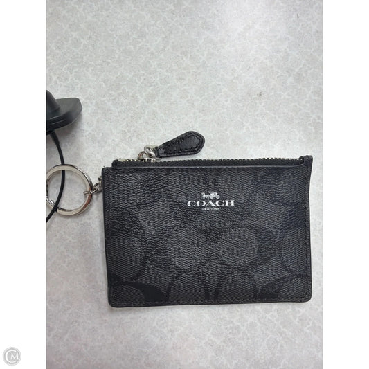Coin Purse Designer By Coach, Size: Small