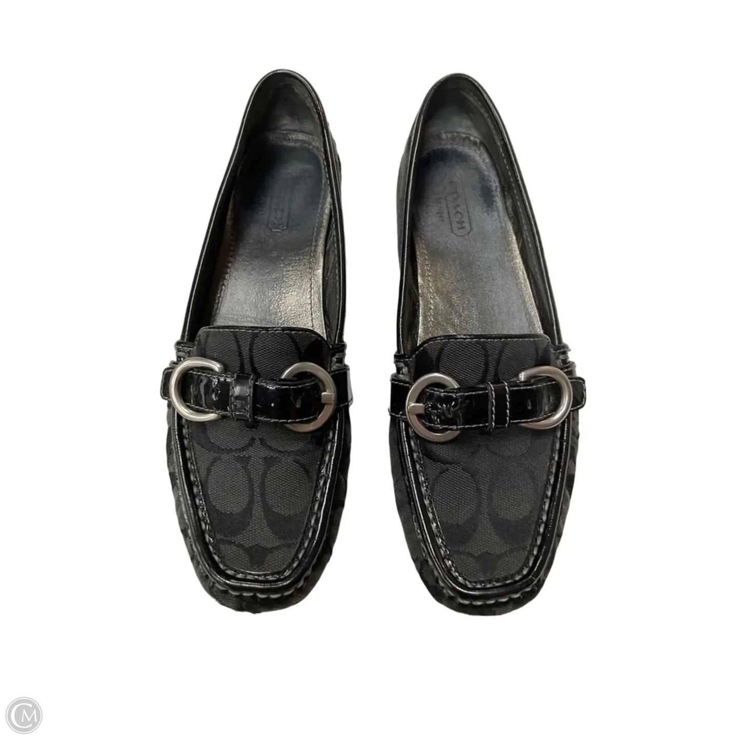 Shoes Designer By Coach In Black, Size: 7.5