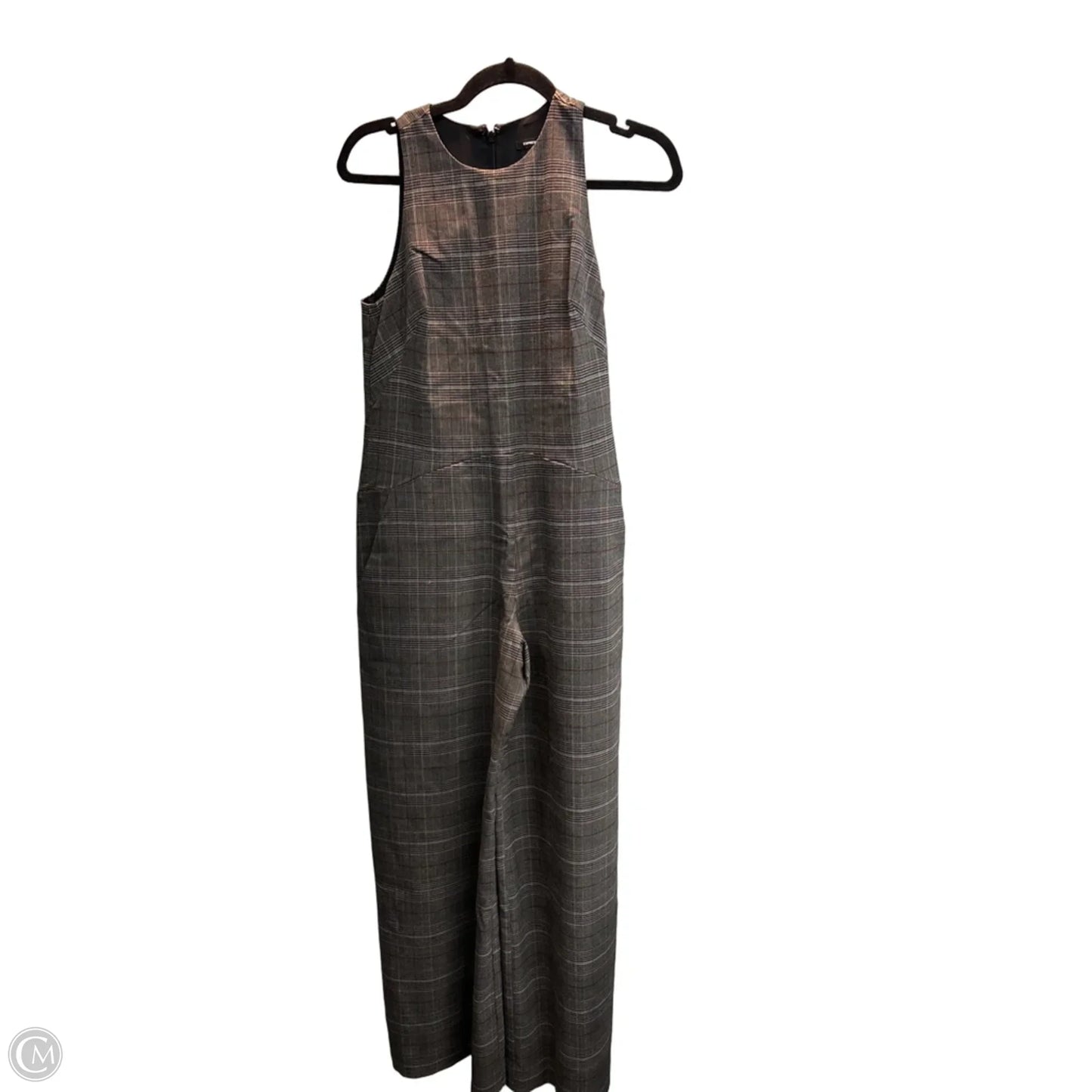 Jumpsuit By Express In Plaid Pattern, Size: Xs