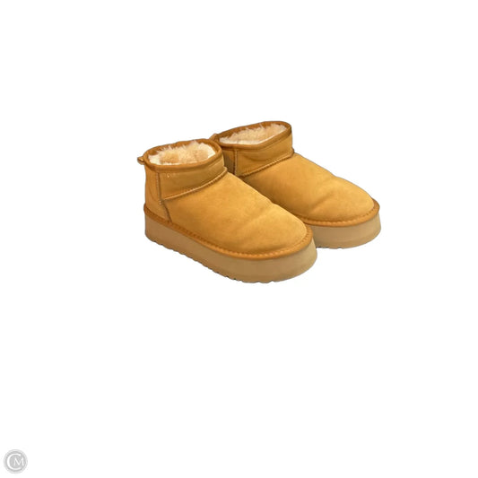 Boots Designer By Ugg In Tan, Size: 8.5
