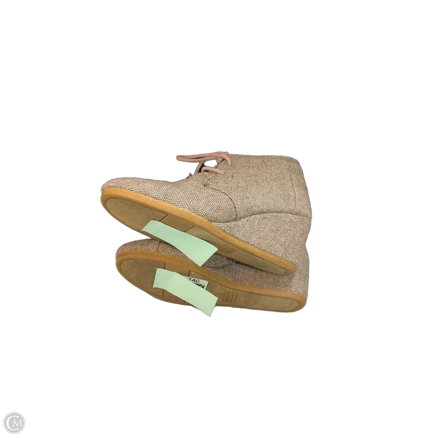 Boots Ankle Heels By Toms In Brown, Size: 8