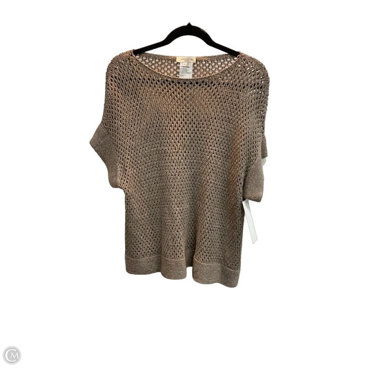 Sweater Designer By Lafayette 148 In Rose Gold, Size: M