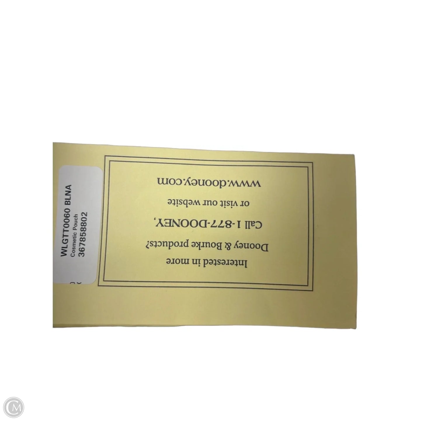 Makeup Bag Designer By Dooney And Bourke, Size: Small