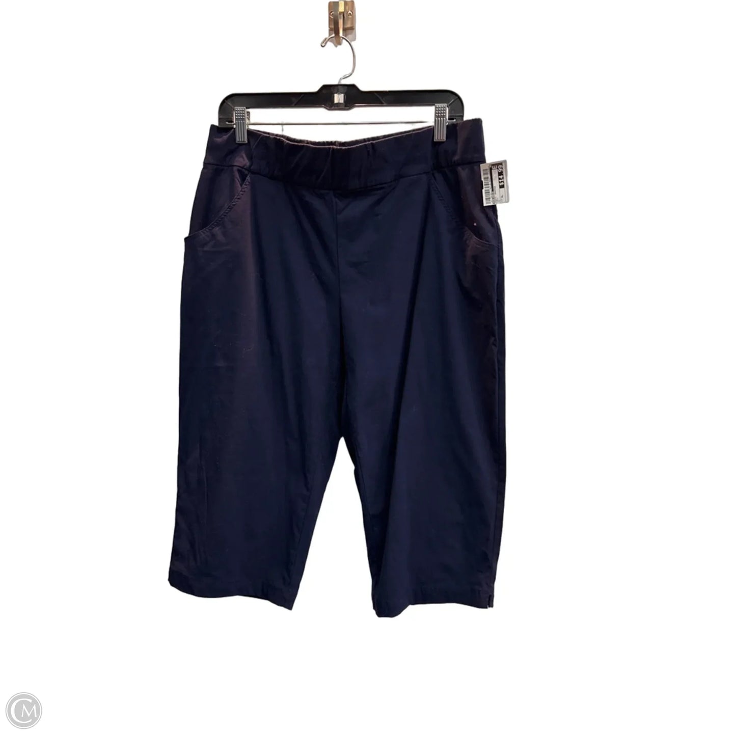 Pants Cropped By Columbia In Navy, Size: Xl