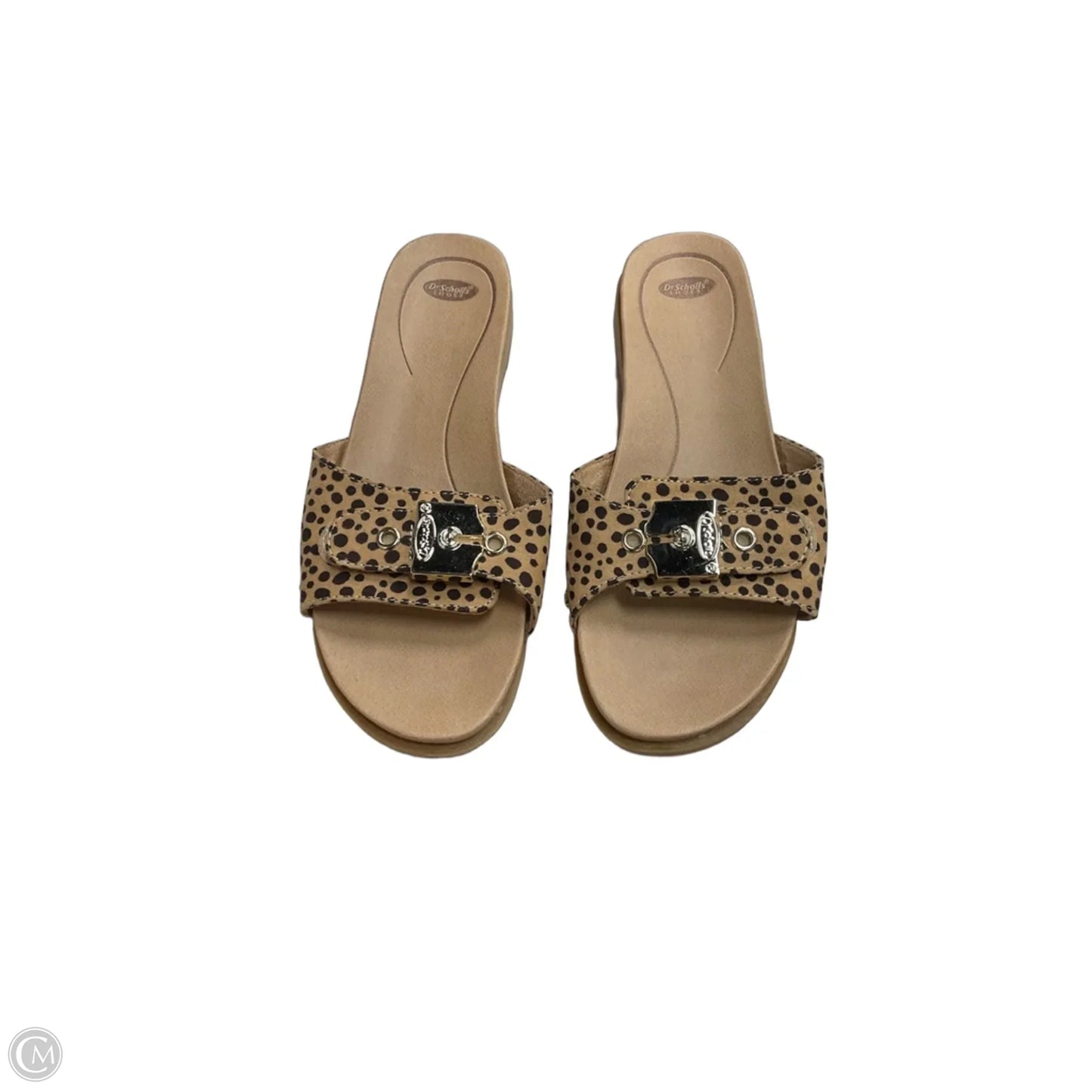 Sandals Flats By Dr Scholls In Animal Print, Size: 6