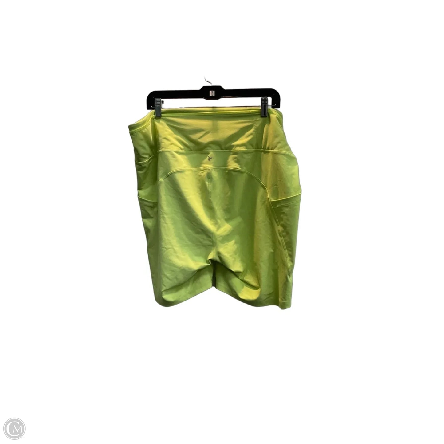 Athletic Shorts By Old Navy In Yellow, Size: 3x