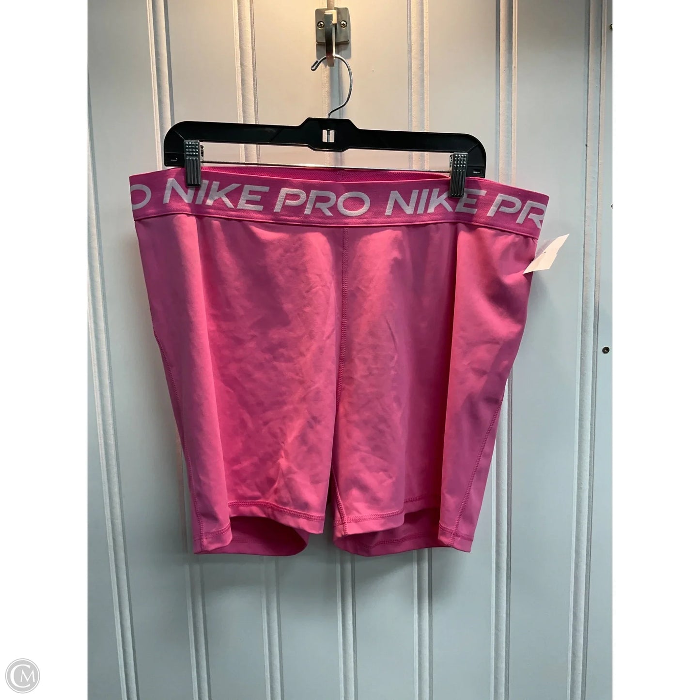Athletic Shorts By Nike In Pink, Size: 3x