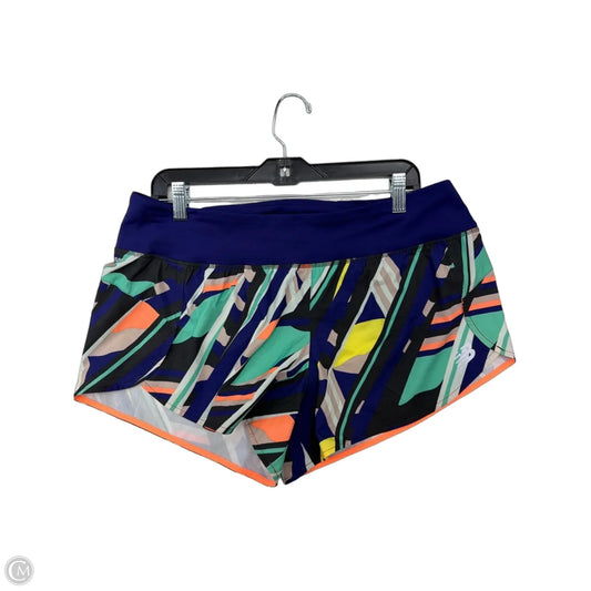 Athletic Shorts By New Balance In Multi-colored, Size: L
