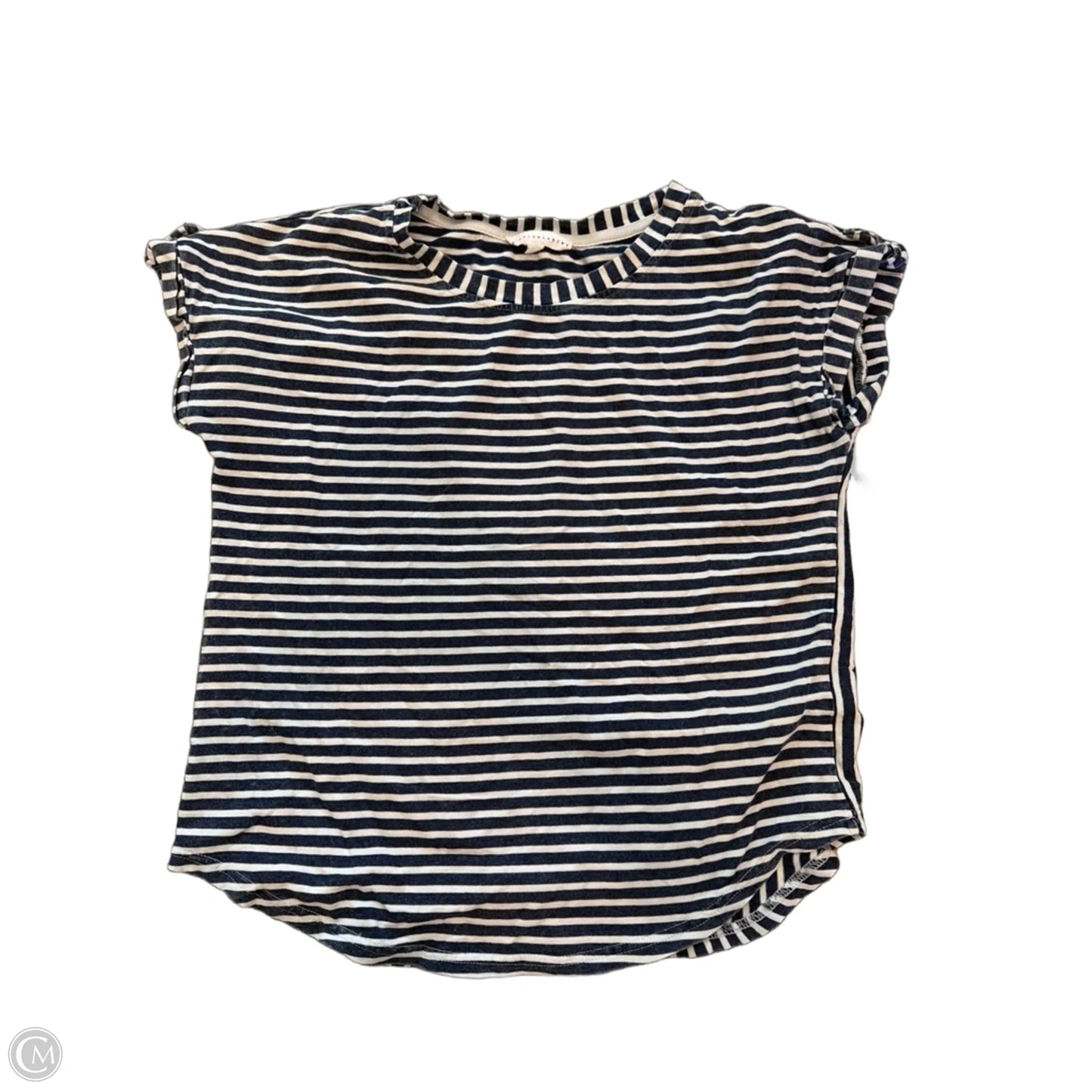 Top Short Sleeve Basic By Jane And Delancey In Striped Pattern, Size: S