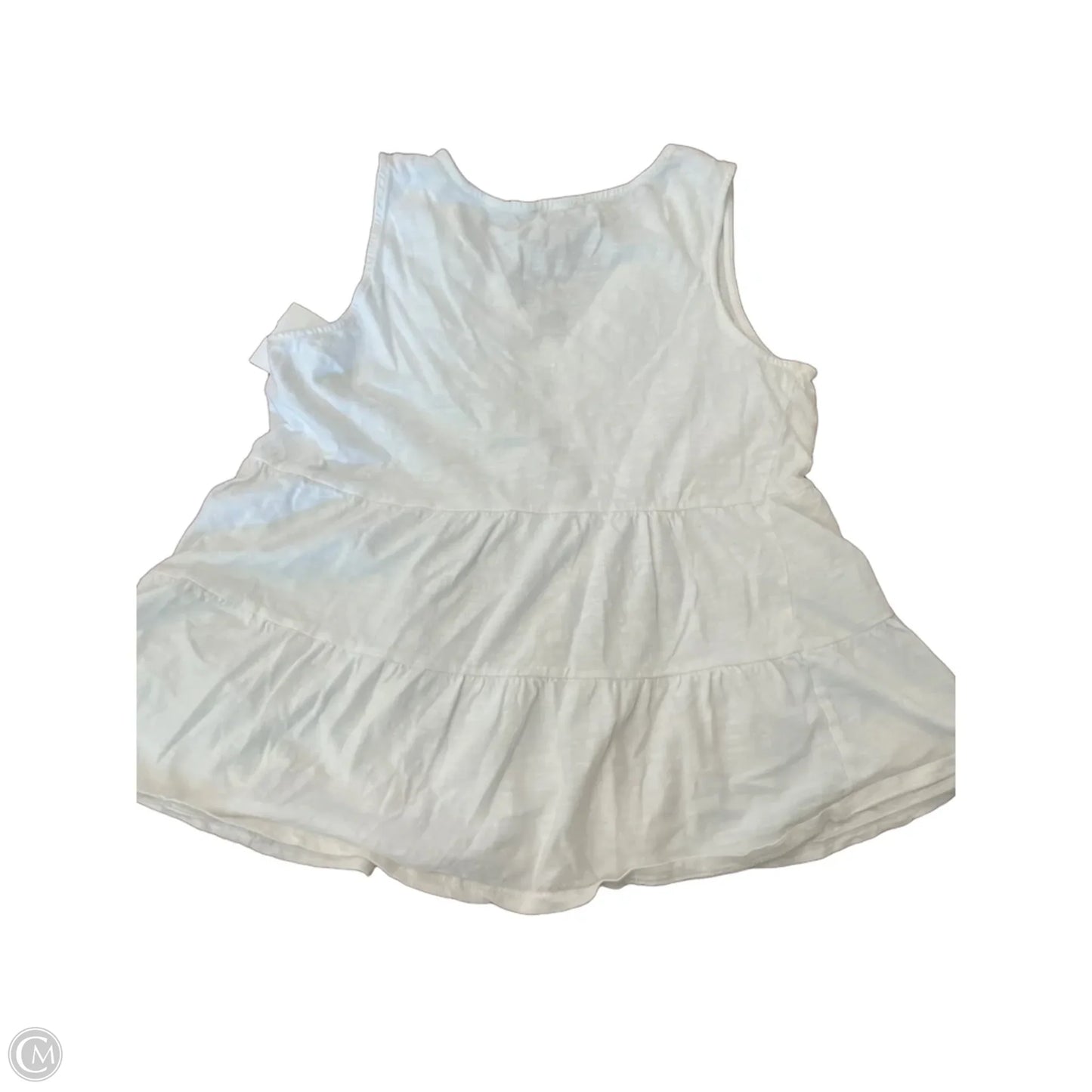 Top Sleeveless By Maurices In White, Size: S