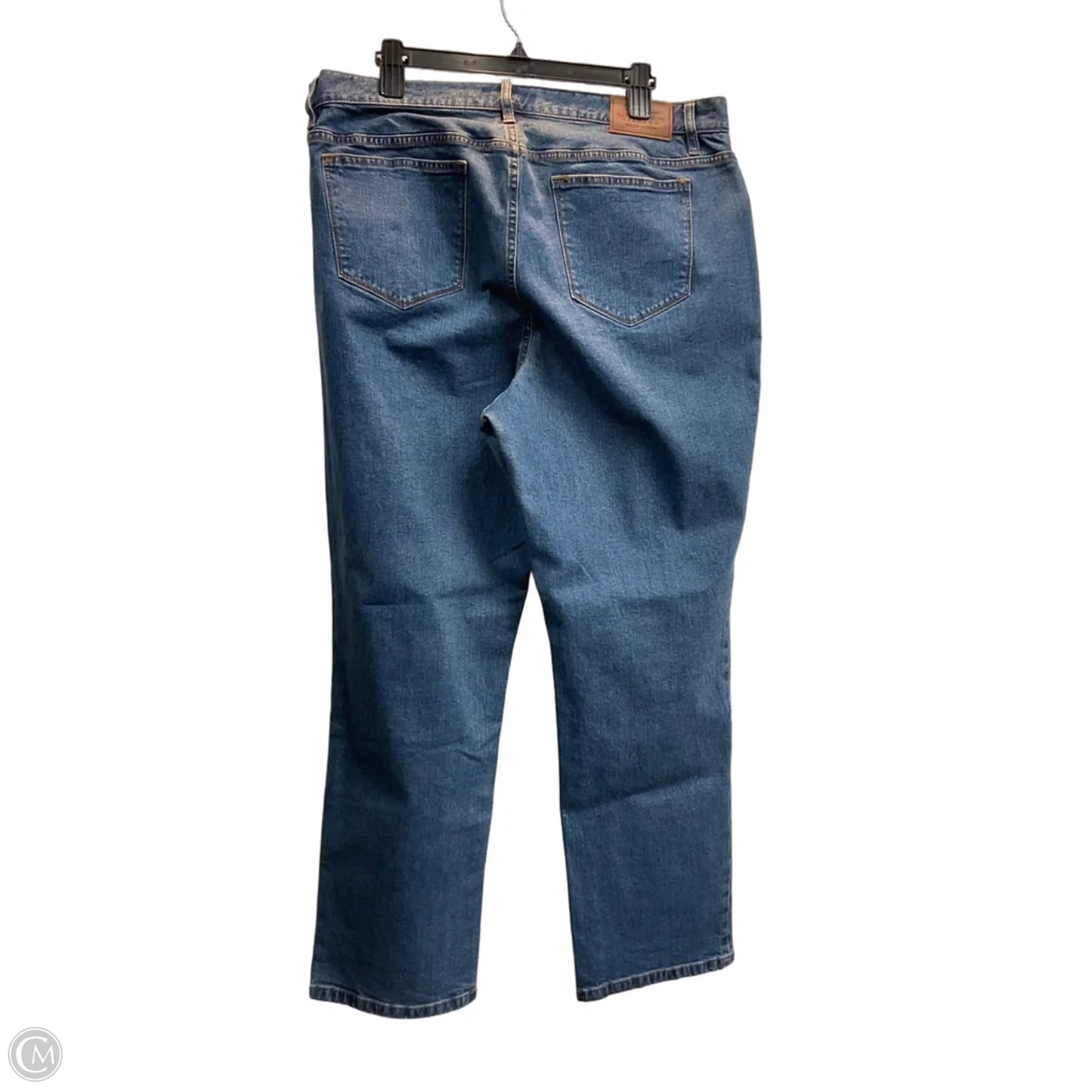 Jeans Wide Leg By Lauren By Ralph Lauren In Blue, Size: 16