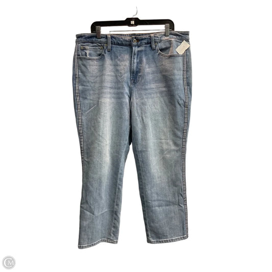 Jeans Cropped By Talbots In Blue, Size: 16