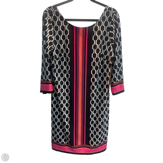 Dress Casual Midi By Ab Studio In Black, Size: L