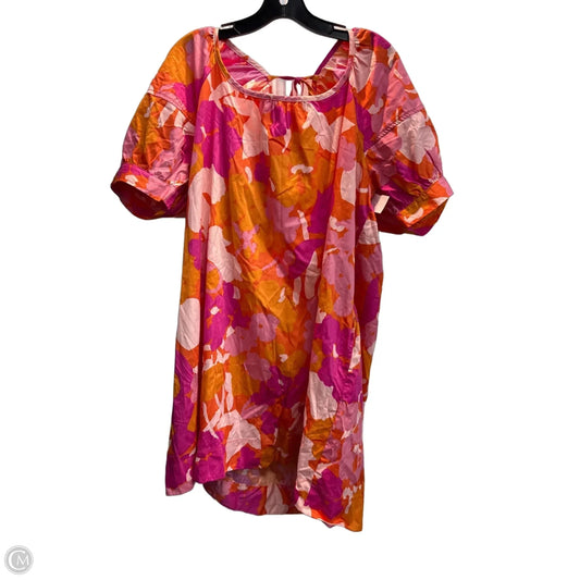 Dress Casual Maxi By Free Assembly In Floral Print, Size: Xl