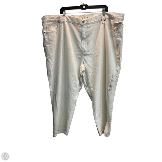 Jeans Cropped By Old Navy In White, Size: 4x
