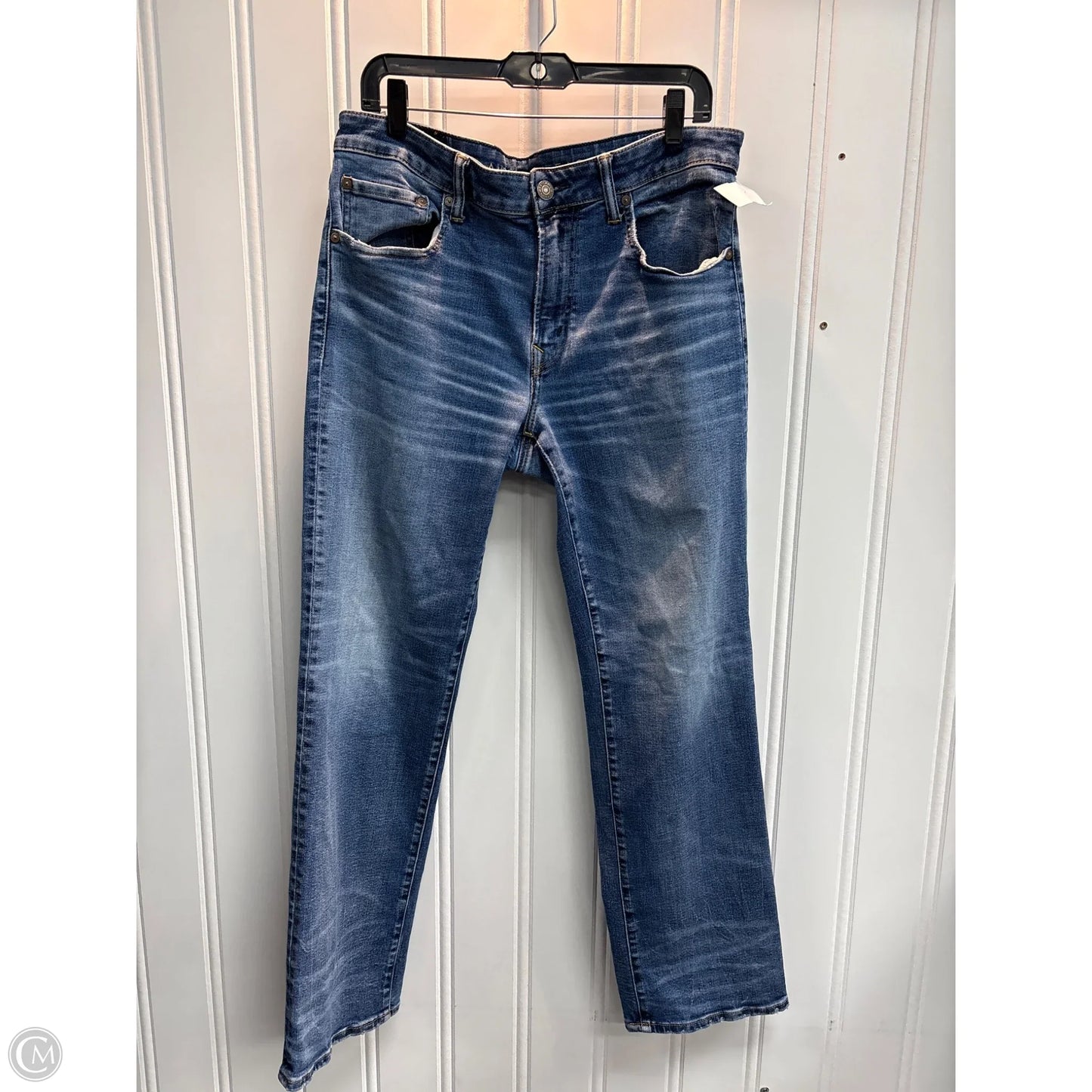 Jeans Boot Cut By American Eagle In Blue, Size: 14
