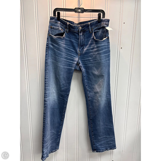 Jeans Boot Cut By American Eagle In Blue, Size: 14
