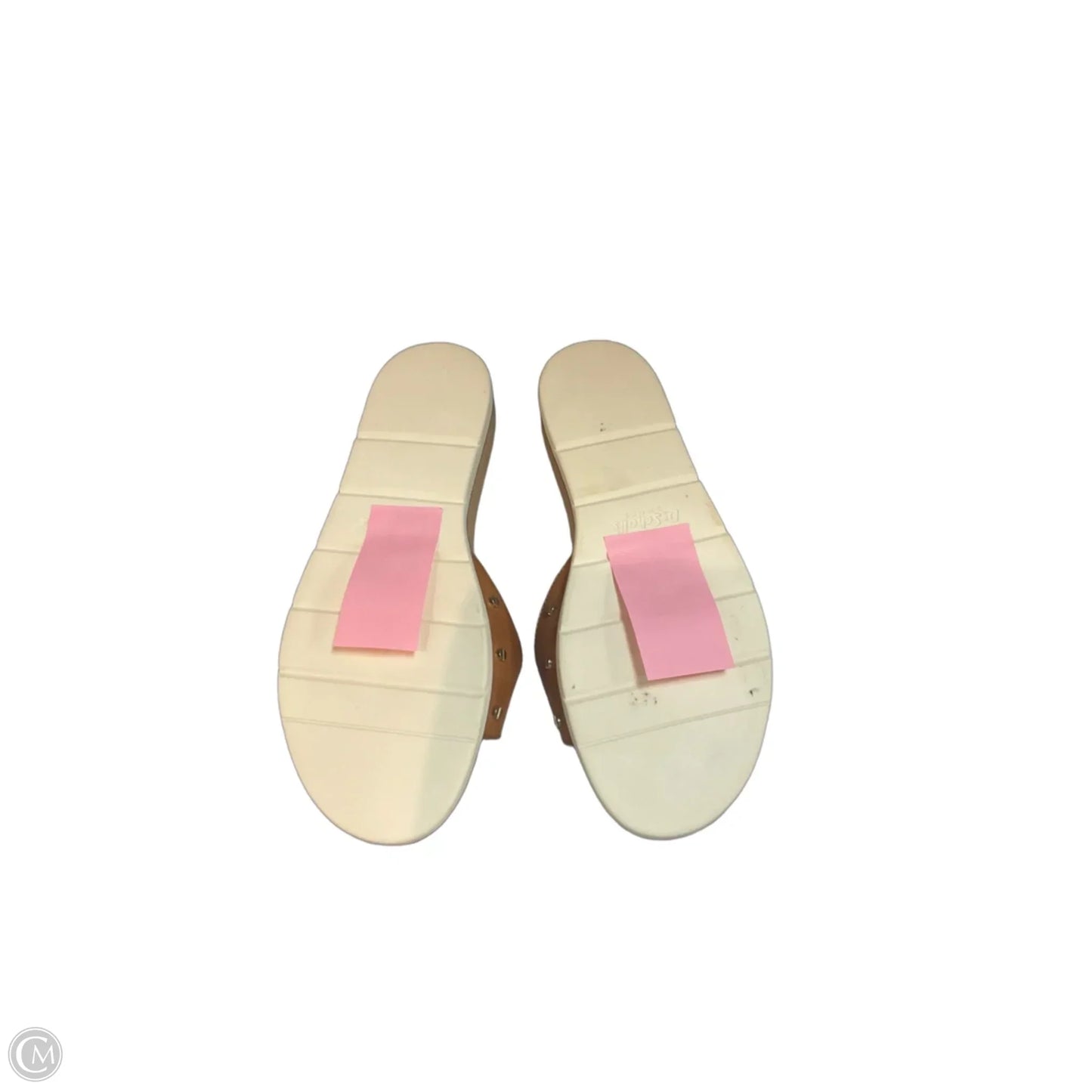 Sandals Flats By Dr Scholls In Tan, Size: 7.5