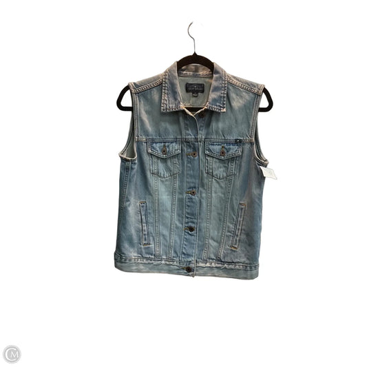 Vest Other By Lucky Brand In Blue, Size: M